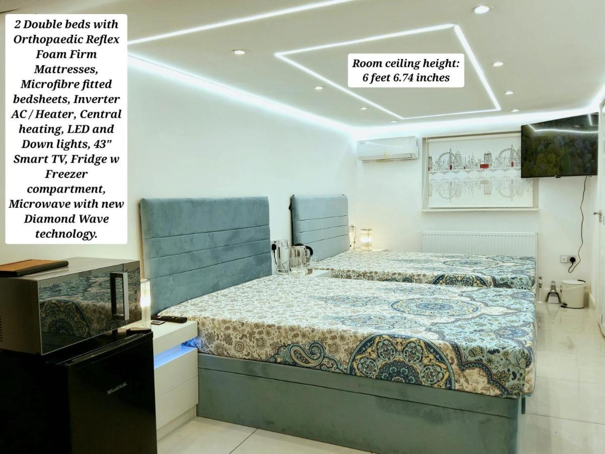 Air Conditioned Modern Double Bed Room With Private Attached Bathroom - Free Parking - Near London Heathrow Airport & Southall Broadway Екстер'єр фото