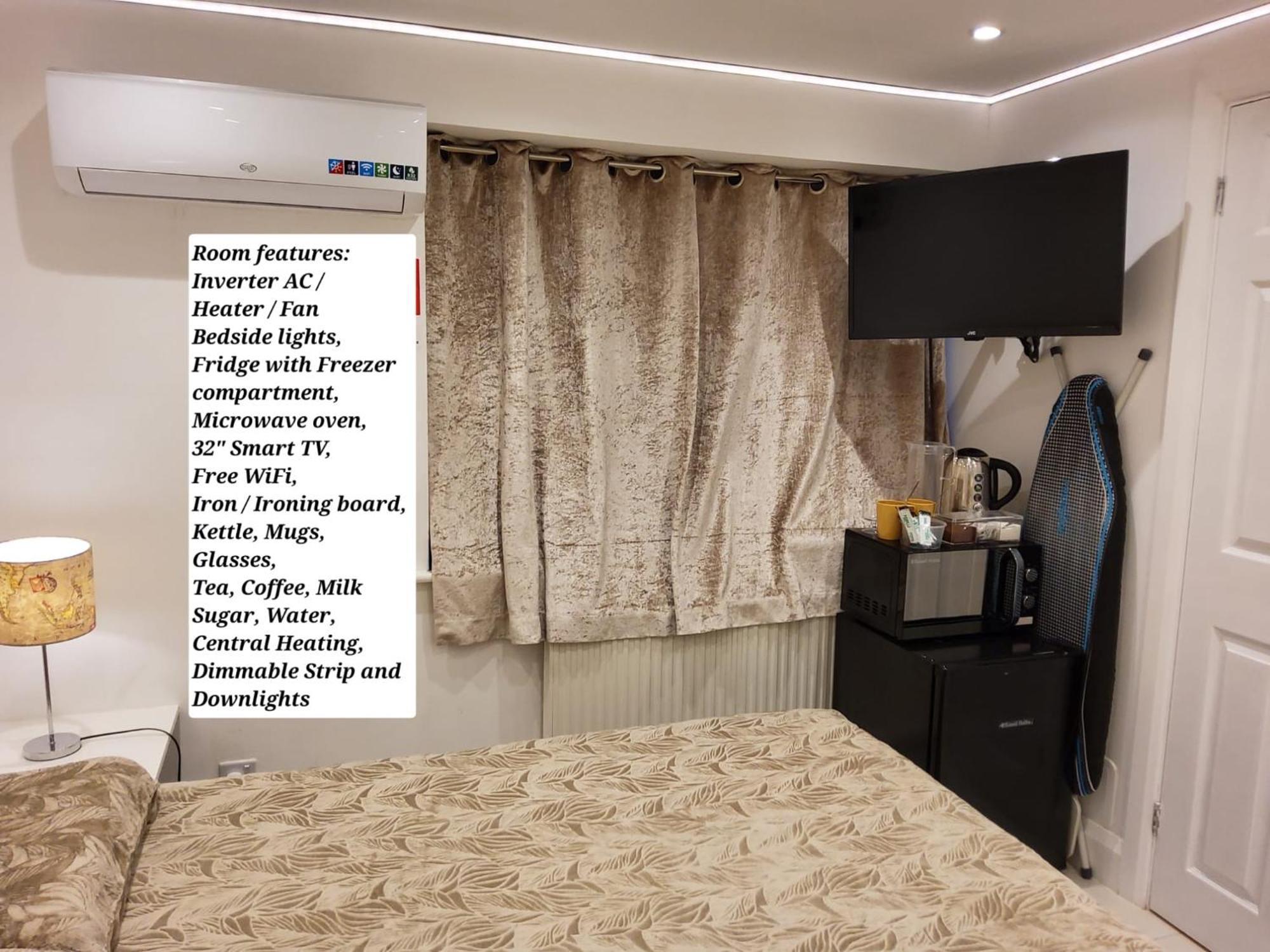 Air Conditioned Modern Double Bed Room With Private Attached Bathroom - Free Parking - Near London Heathrow Airport & Southall Broadway Екстер'єр фото